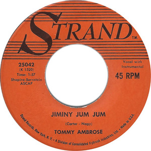 Tommy ambrose jiminy jum jum strand a