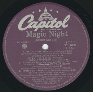 Bruce miller   magic night label 01