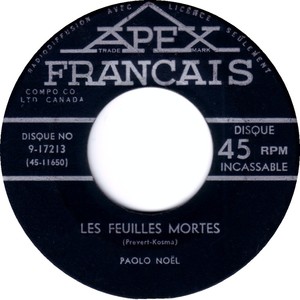 Carmen deziel les feuilles mortes apex francaisb iii