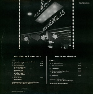 J%c3%a9rolas les %c3%a0 l'olympia st%c3%a9r%c3%a9o 1966 dos