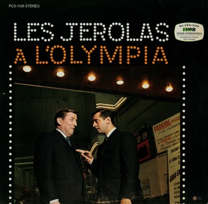 J%c3%a9rolas les %c3%a0 l'olympia st%c3%a9r%c3%a9o 1966 couverture