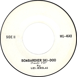 Les jerolas bombardier skidoo french bombardier ii