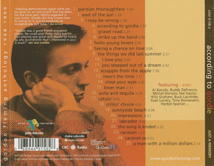 Cd gordon fleming   according to gordon inlay