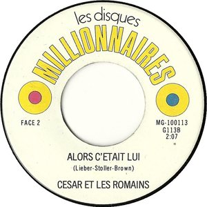 Cesar et les romains alors cetait lui les disques millionnaires b