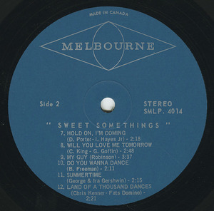 Sweet somethings hold on label 02