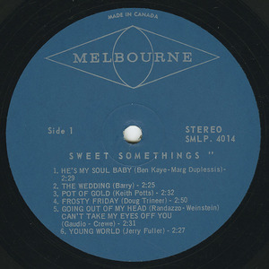 Sweet somethings hold on label 01