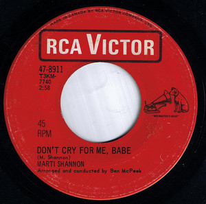 Shannon  marti   don't cry for me  babe bw is he gonna love me %28picture sleeve%29 %283%29