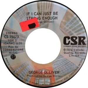 George olliver if i can just be strong enough corner store b