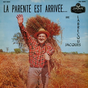 Labrecque jacques la parent%c3%a9 est arriv%c3%a9e 1958 couverture