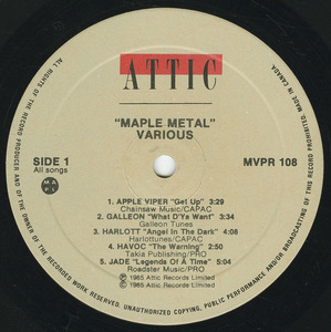 Va maple metal label 01