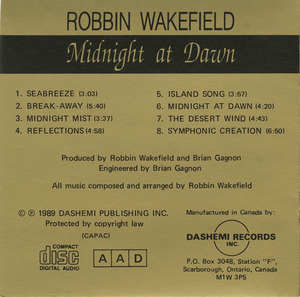 Cd robin wakefield   midnight at dawn back