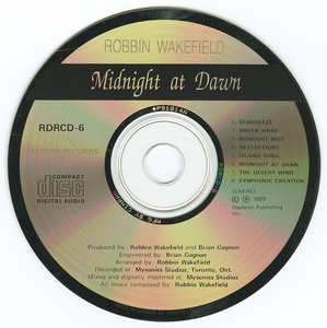 Cd robin wakefield   midnight at dawn cd