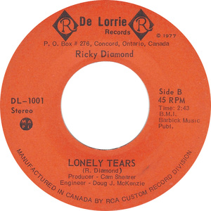 Ricky diamond lonely tears de lorrie b
