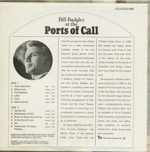 Bill badgley   at the ports of call back