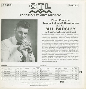 Bill badgley   piano penache back