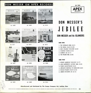 Messer  don   his islanders   don messer's jubilee %284%29