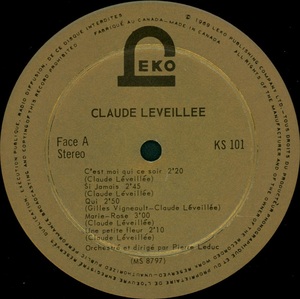 L%c3%a9veill%c3%a9e claude claude l%c3%a9veill%c3%a9e 1970 disque face a