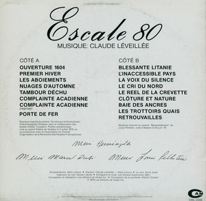 L%c3%a9veill%c3%a9e claude escale 80 1979 dos