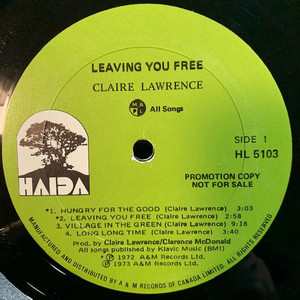 Lawrence  claire   leaving you free %281%29