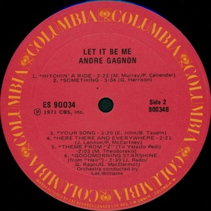 Gagnon andr%c3%a9 let it be me 1971 disque s 2b