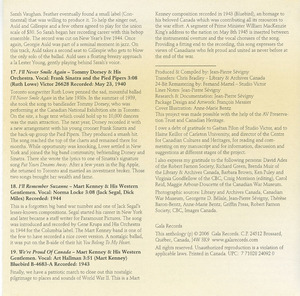 Cd va ve day memories  big band jazz music of ww ii in canada back