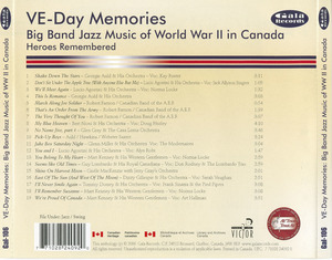 Cd va ve day memories  big band jazz music of ww ii in canada inlay