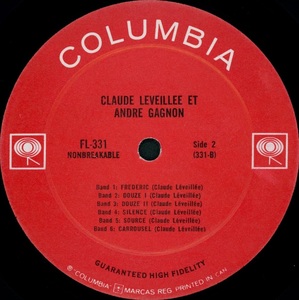 L%c3%a9veill%c3%a9e claude gagnon andr%c3%a9 l%c3%a9veill%c3%a9e gagnon mono 1965 disque s 2