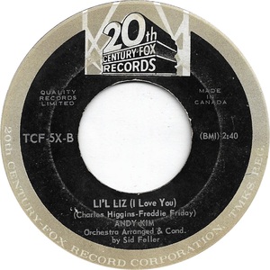 Andy kim lil liz i love you 20th century fox b