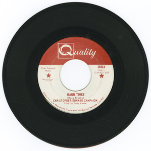 45 christopher edward campaign   hard times vinyl 01