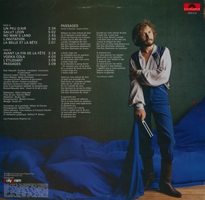 Michel jacques passages 1980 dos