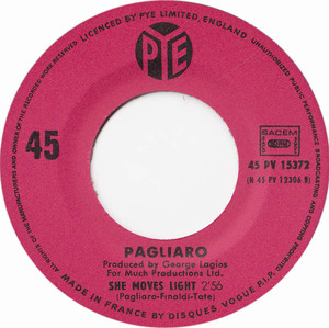 Pagliaro lovin you aint easy 1971 b