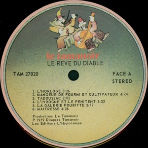R%c3%aave du diable le d%c3%a9lire et des reels 1979 disque face a