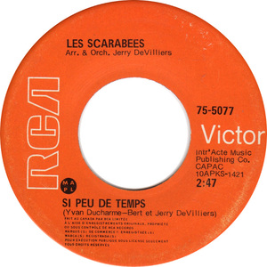 Les scarabees si peu de temps rca victor b