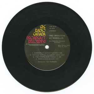 45 bob mcmullin   one minuters vinyl 02