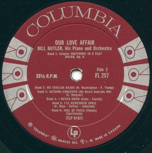 Butler  bill   our love affair %281%29