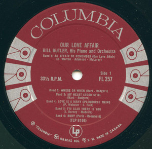 Butler  bill   our love affair %282%29
