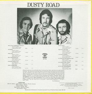 Dusty road   st back