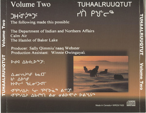 Cd va tuhaalruuqtut volume 2 inlay