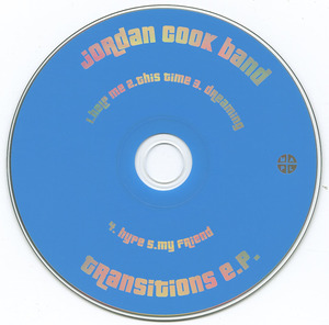 Cd jordan cook band %e2%80%93 transitions ep cd