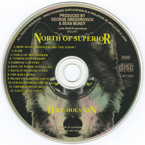 Cd bill houston   north of superior cd