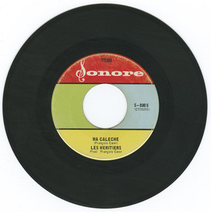 45 les heritiers   ma caleche vinyl 01