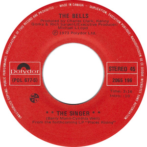 The bells the singer 1973