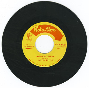 45 von zippers   mighty red baron vinyl 01