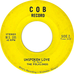 The folklords unspoken love cob record b