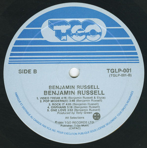 Benjamin russell   st label 02