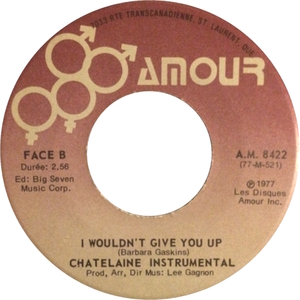 Chatelaine i wouldnt give you up instrumental amour b