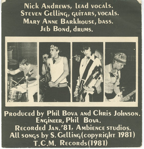 45 restless virgins   television child back