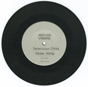 45 restless virgins   television child vinyl 01