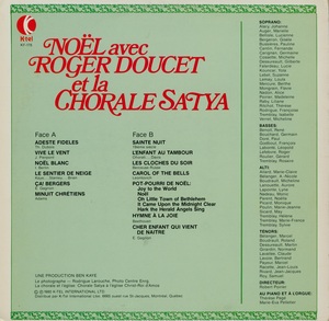 Doucet roger no%c3%abl avec roger doucet 1980 dos