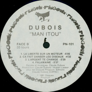 Dubois claude man itou 1981 disque face b